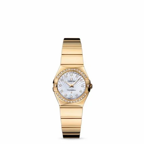 Omega Constellation Quartz 24 Polished Yellow Gold / Diamond / MOP Supernova 123.55.24.60.55.007 (12355246055007)